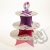 3 Tier Elegant Striped Floral Cake Stand x 1pc