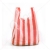 Candy Striped Plastic Carrier Bag 11x17x21 10 Micron (Light Strength) x 2000pcs