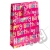 Pink Girly Happy Birthday Gift Bag - Extra Large x 1pc