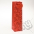 Luxury Red Glitter Paper Gift Bag - Bottle x 1pc
