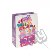 ' With Love ' Gift Bag with Glitter Detail - Large x 1pc