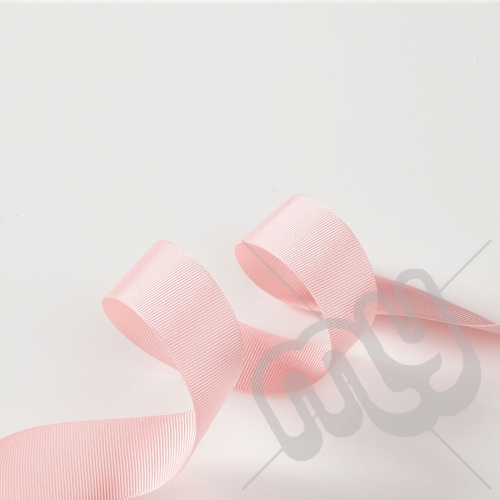 Pink Grosgrain Ribbon 25mm x 20 metres