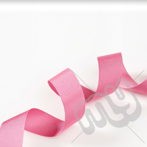 Fuschia Pink Grosgrain Ribbon 25mm x 20 metres